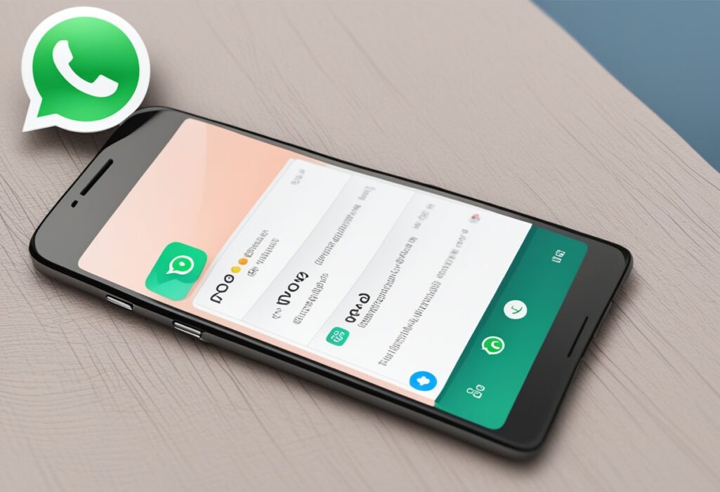 Tela de smartphone com chat do WhatsApp aberto, mostrando a sigla “PQP” usada em uma conversa